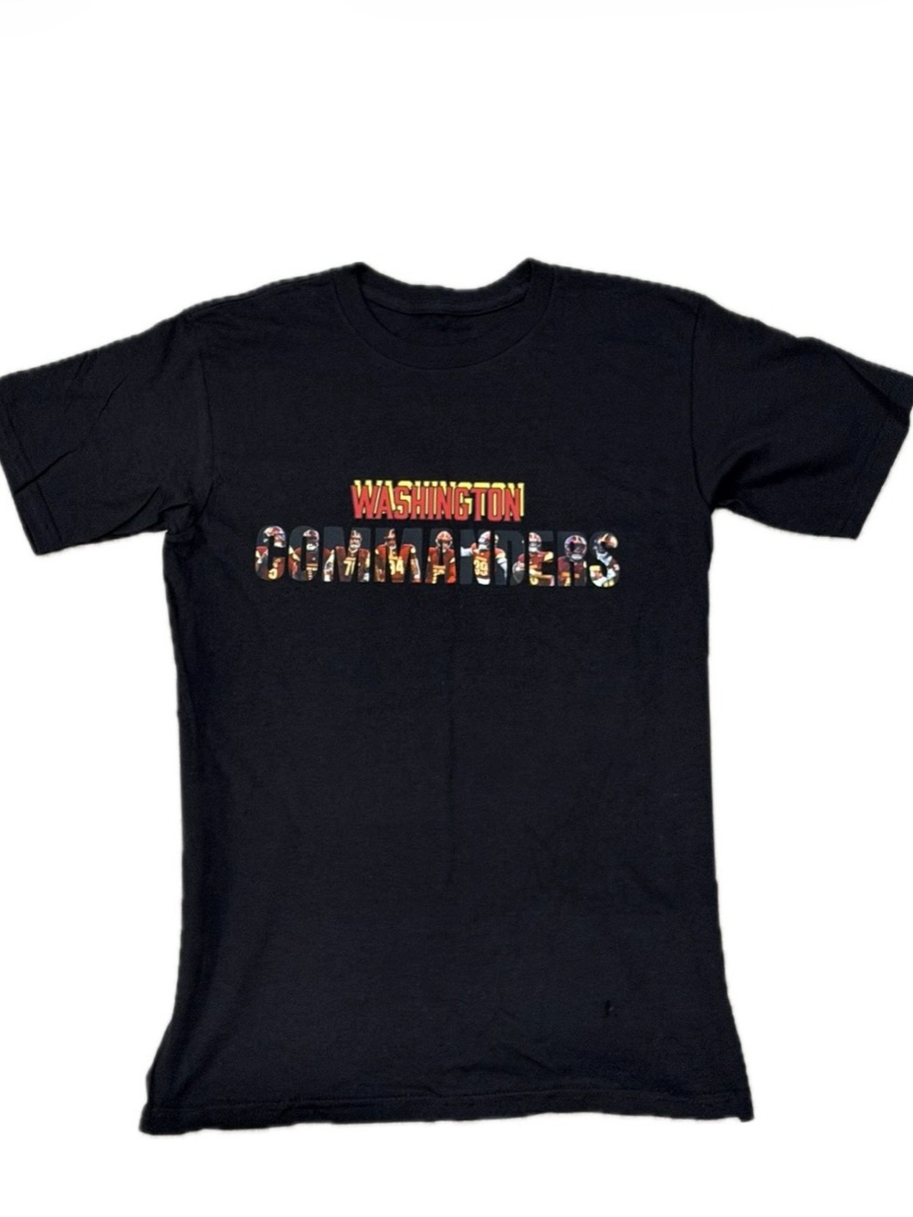 Washington Commanders Black Graphic Tee Tshirt